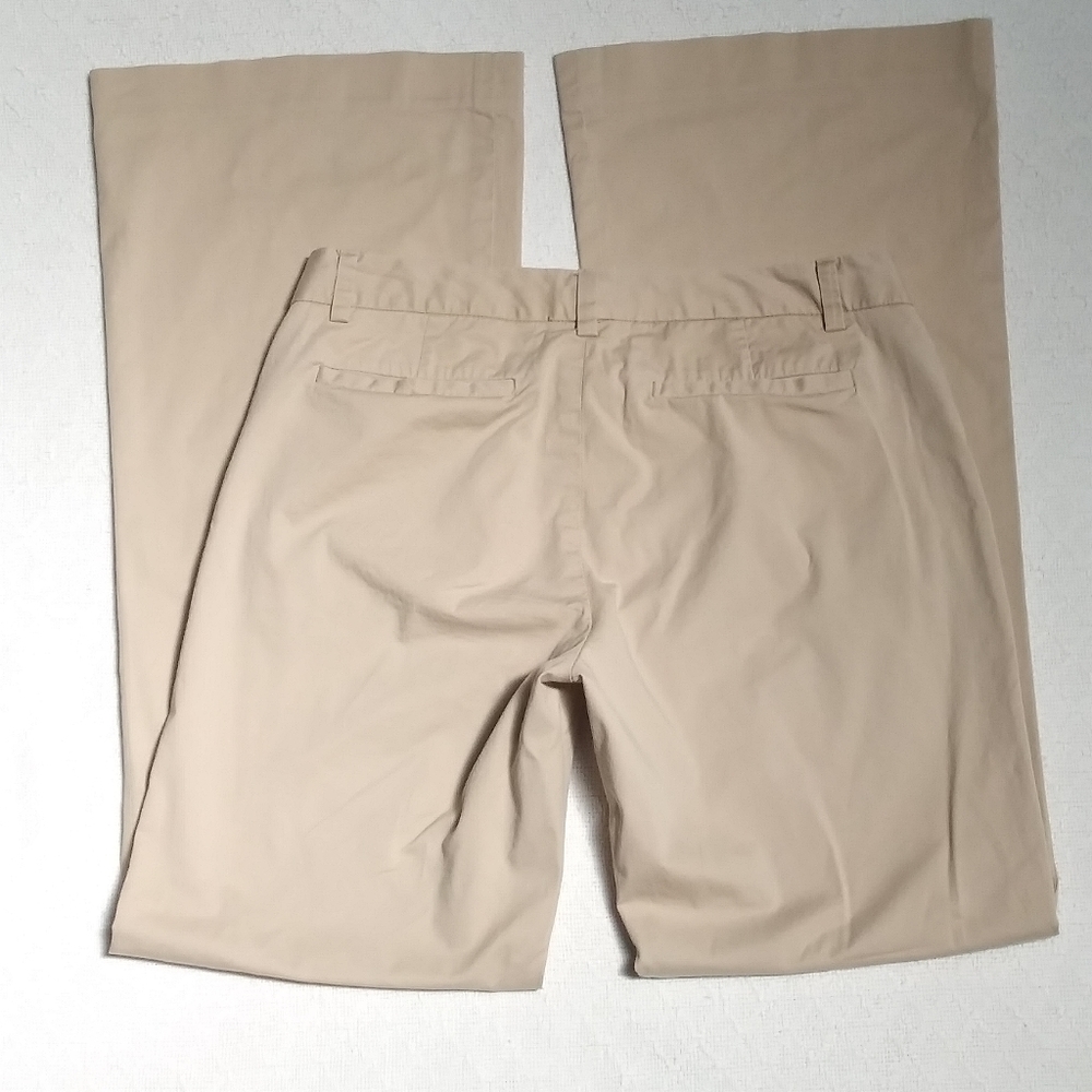 Banana Republic Khaki Stretch Pants Size 6 - Picture 4 of 7